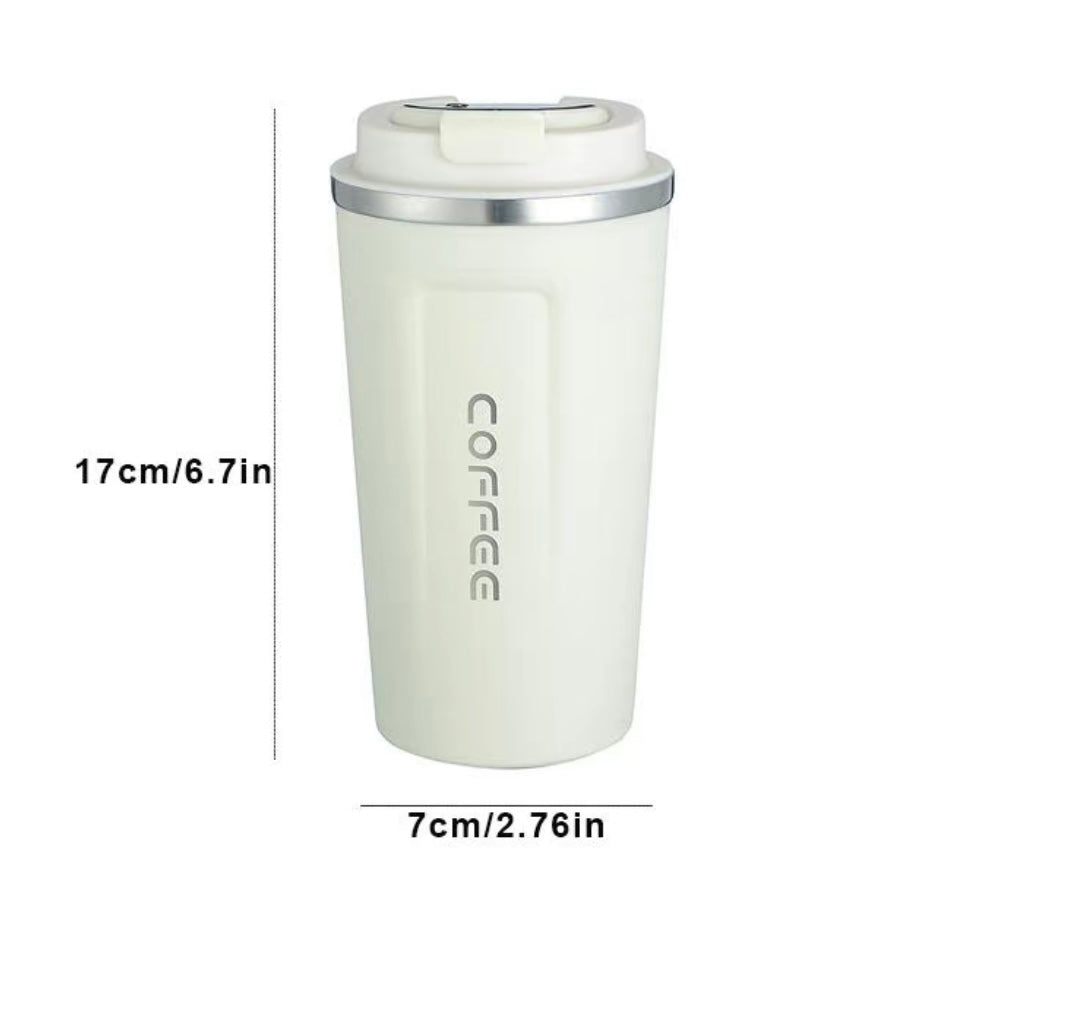 Double Insulated Coffee Mug with Smart Temperature Display