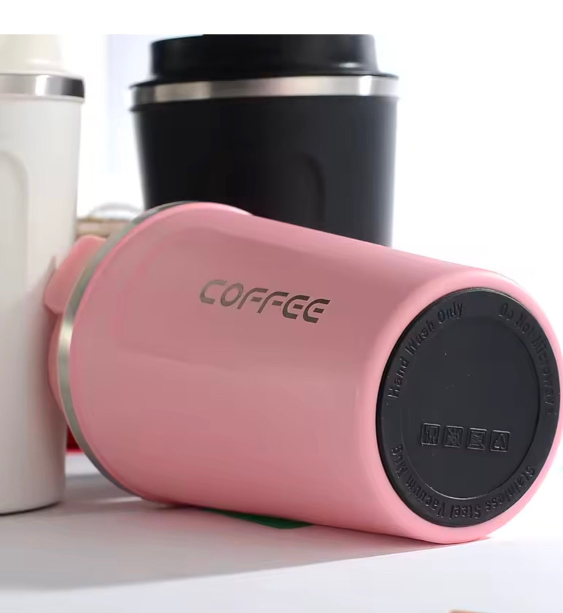 Double Insulated Coffee Mug with Smart Temperature Display