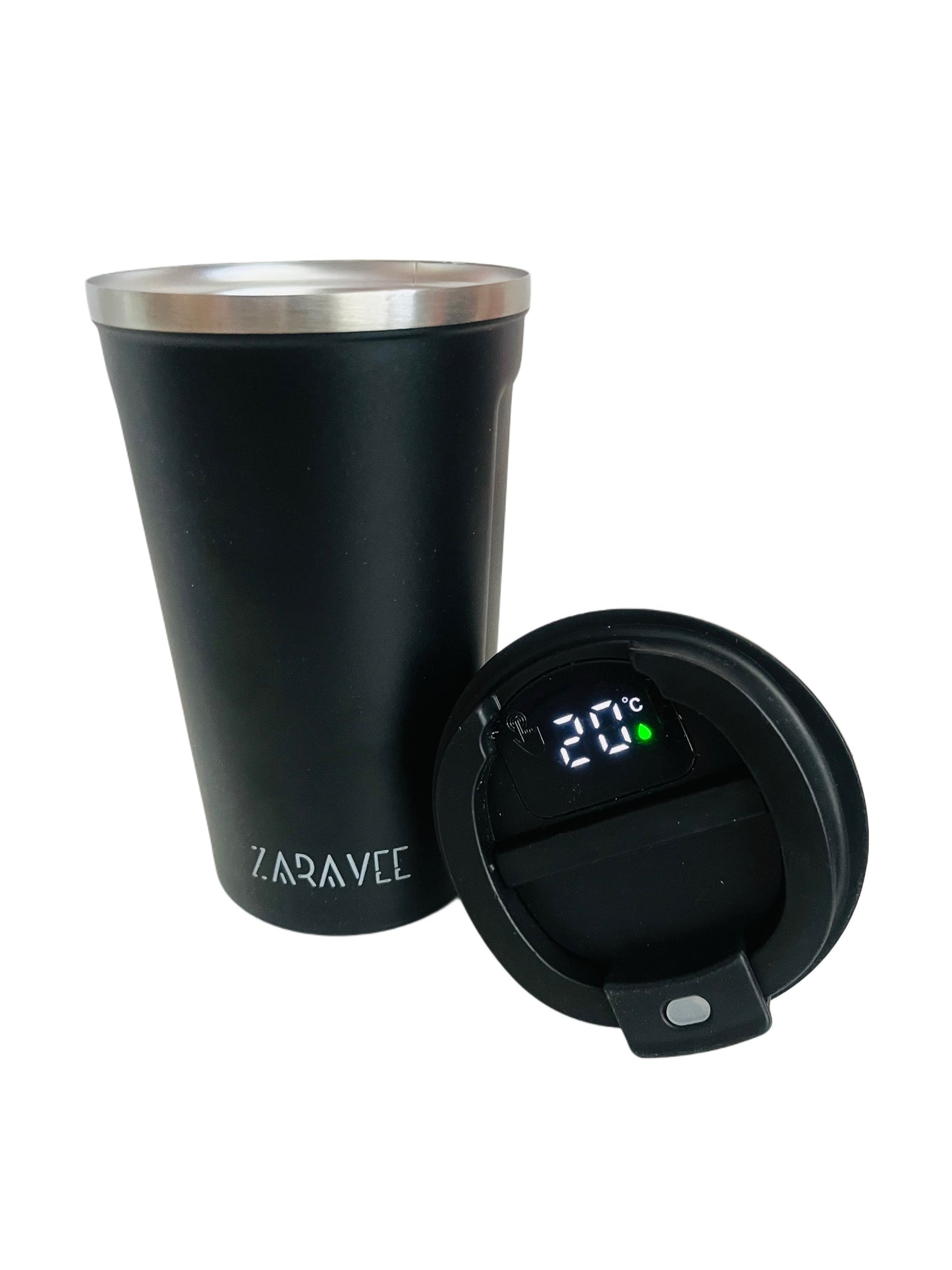 Double Insulated Coffee Mug with Smart Temperature Display