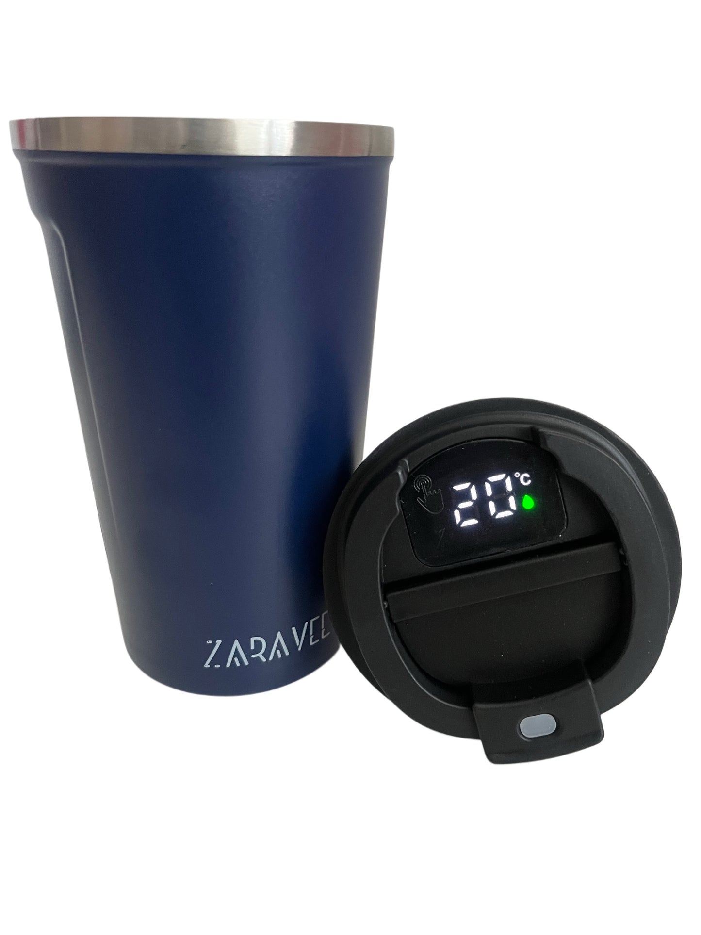 Double Insulated Coffee Mug with Smart Temperature Display
